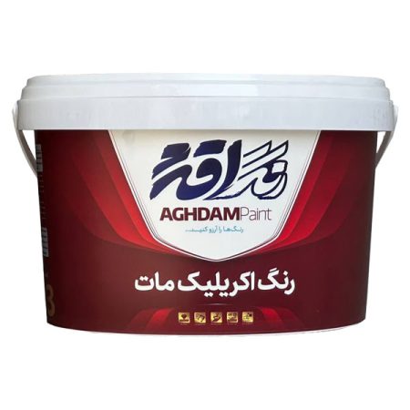 اکریلیک مات 403 رنگ اقدم - دبه10-کیلویی