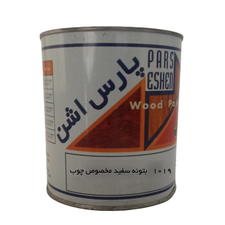 بتونه سفید مخصوص چوب کد 1019